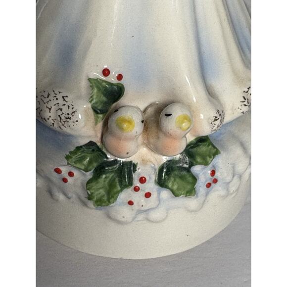 Vintage Josef Original Christmas Angel Rotating Music Box Silent Night - Picture 6 of 14